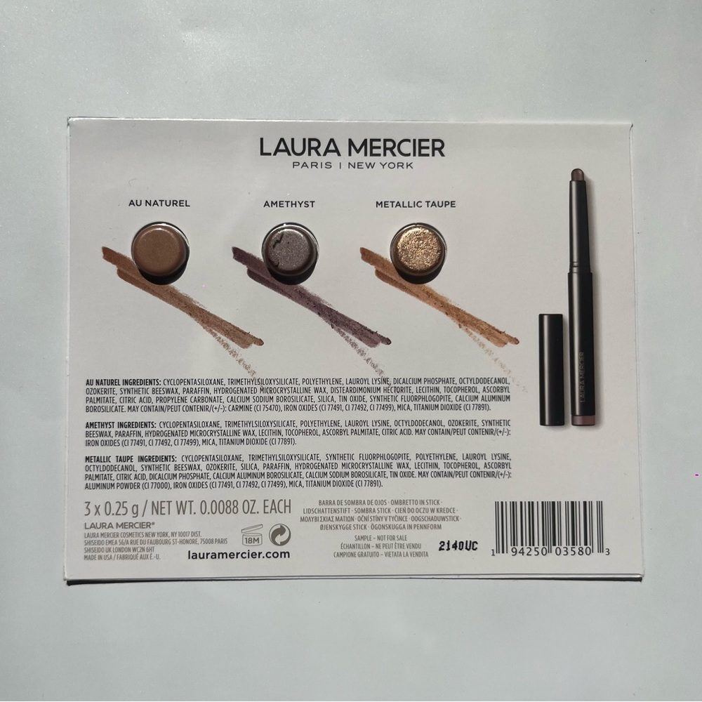 4/$12 Laura Mercier Caviar Stick Sample